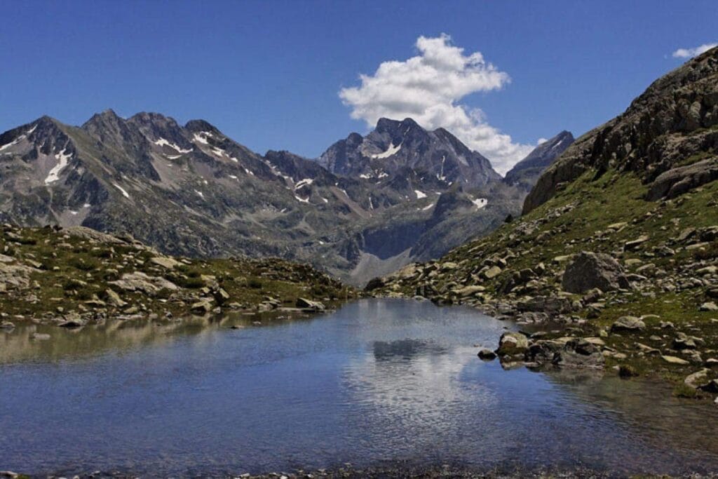 Geografia Parku Narodowego Pirenejów, Francja