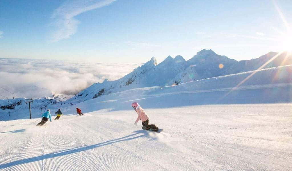 Narciarstwo na górze Ruapehu: aktywny wulkan