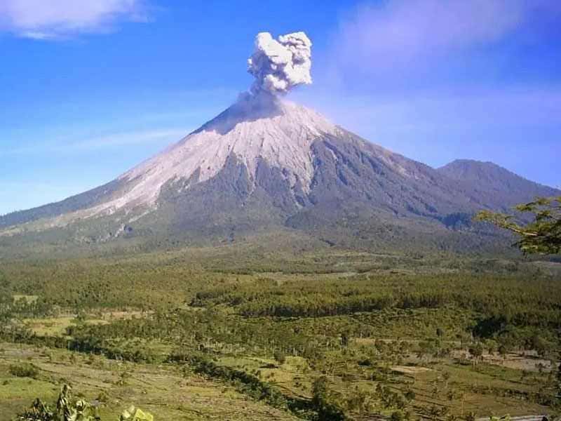 Góra Semeru, Jawa, Indonezja