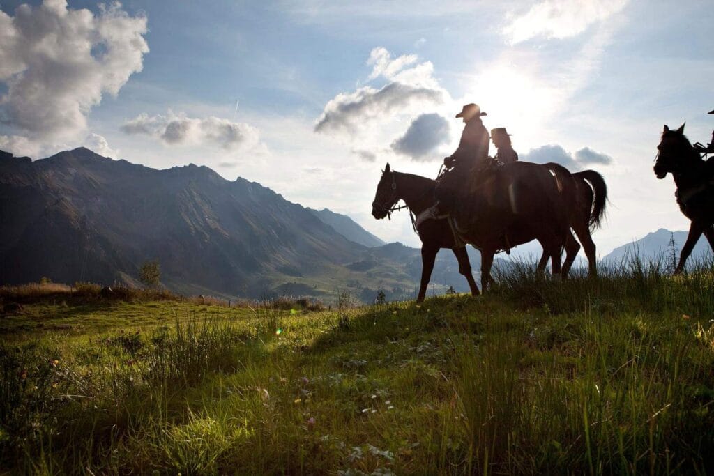 Jazda konna w rezerwacie biosfery Entlebuch