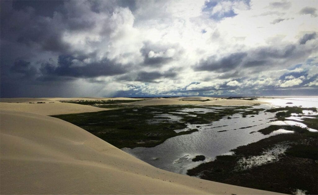 Wydmy w Parku Narodowym Jericoacoara