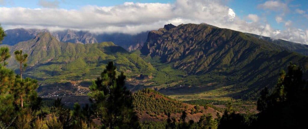 Park Narodowy Caldera de Taburiente, La Palma, Wyspy Kanaryjskie (Hiszpania)