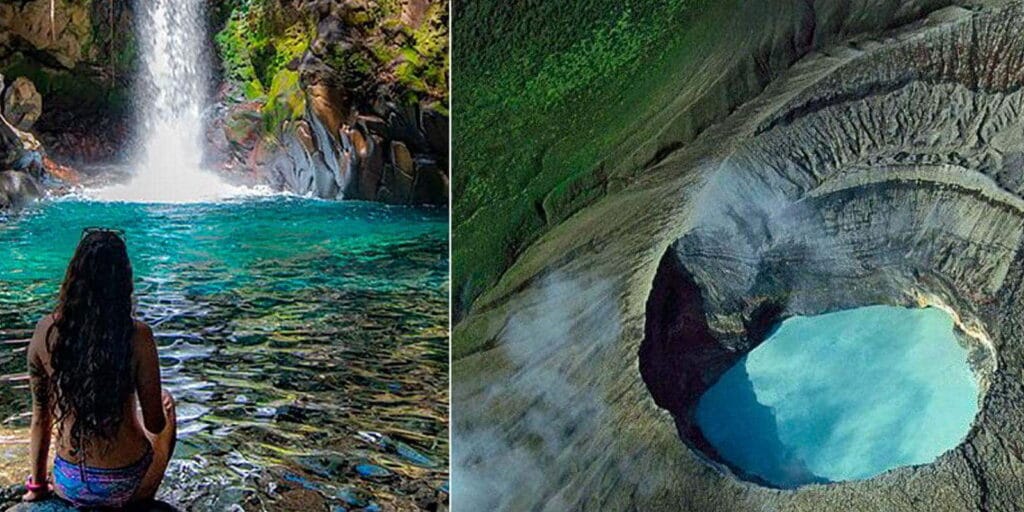 Park Narodowy Rincón de la Vieja w pobliżu Liberii w Guanacaste, Kostaryka