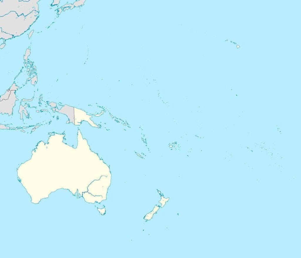 Mapa lokalizacji Rose Atoll Marine National Monument