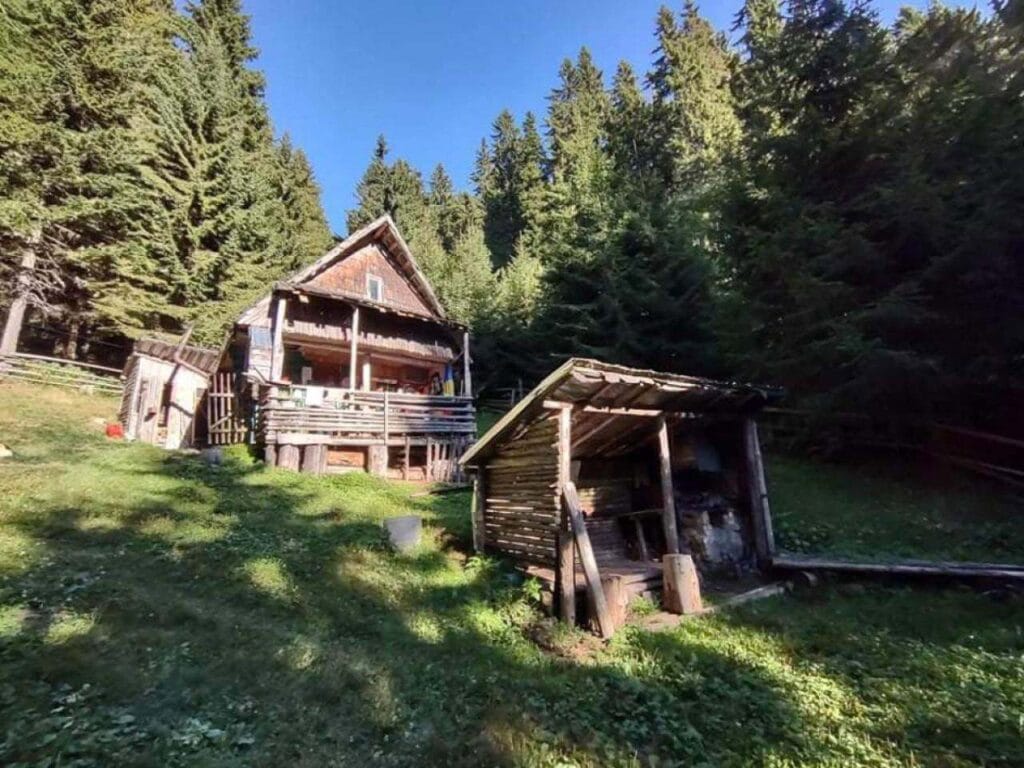 Schronisko Armăsaru w Parku Narodowym Cozia, Rumunia