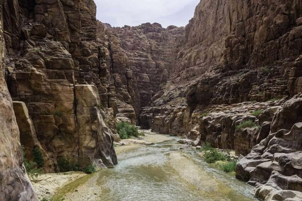 Kanion Wadi Mujib w Jordanii