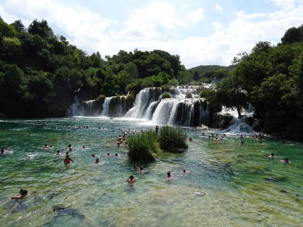 Wodospad Skradinski Buk, Chorwacja