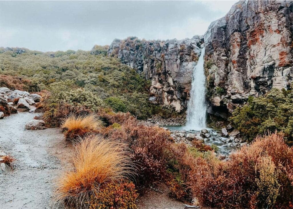 Wodospady Taranaki